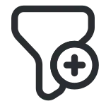 Filter Add SVG Icon